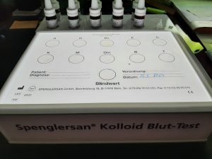 Spenglersan Kolloid Bluttest